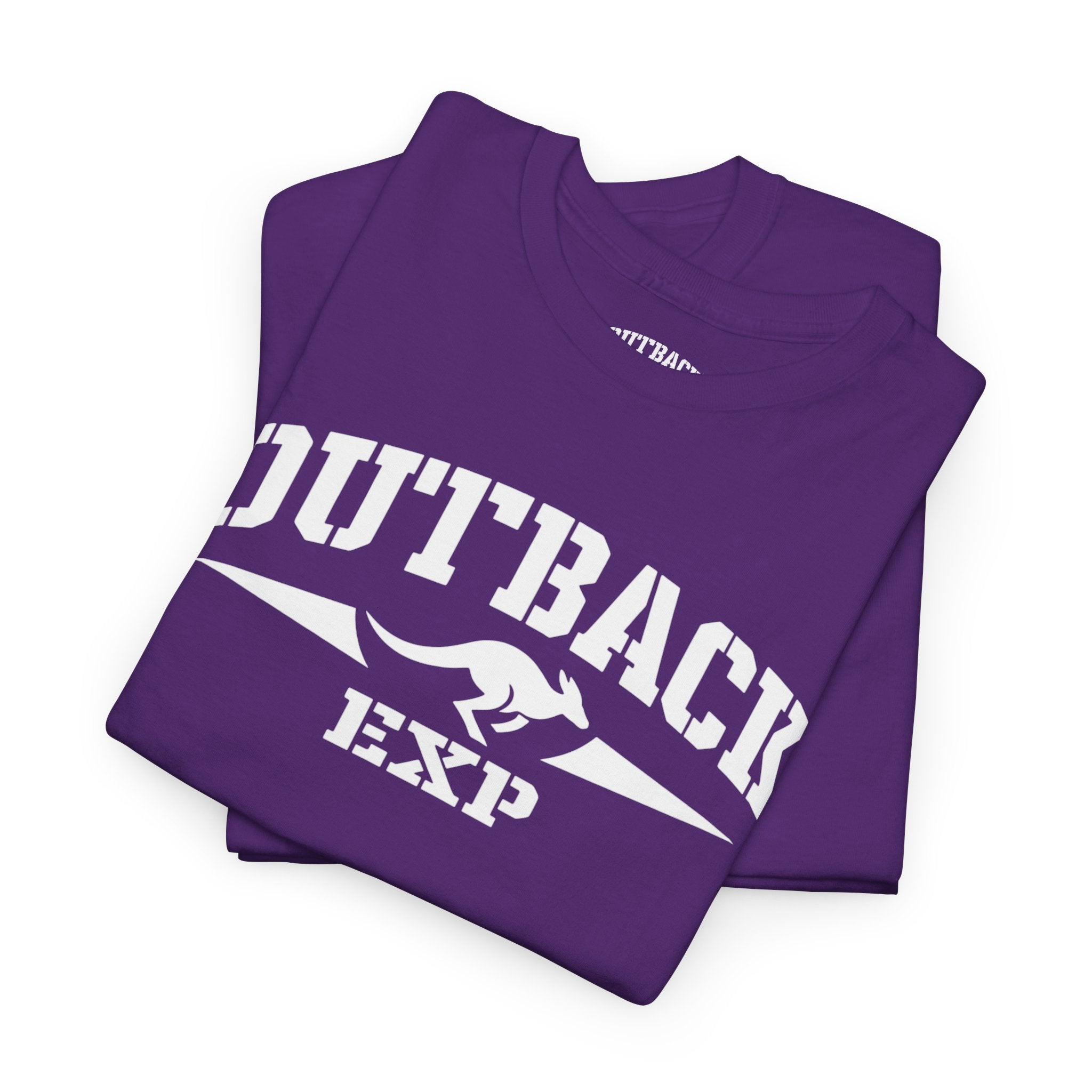 Outback EXP Graphic T Shirt Purple Adventure Logo