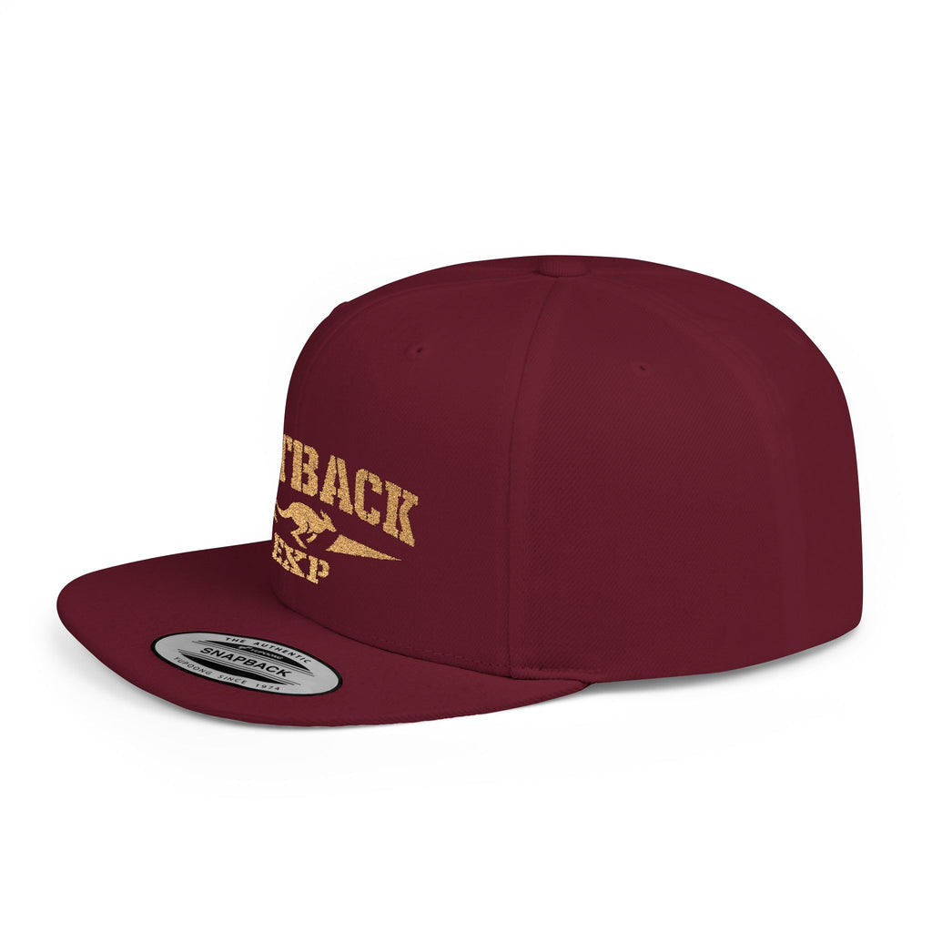 Outback EXP Flat Bill Snapback Cap for the classic style