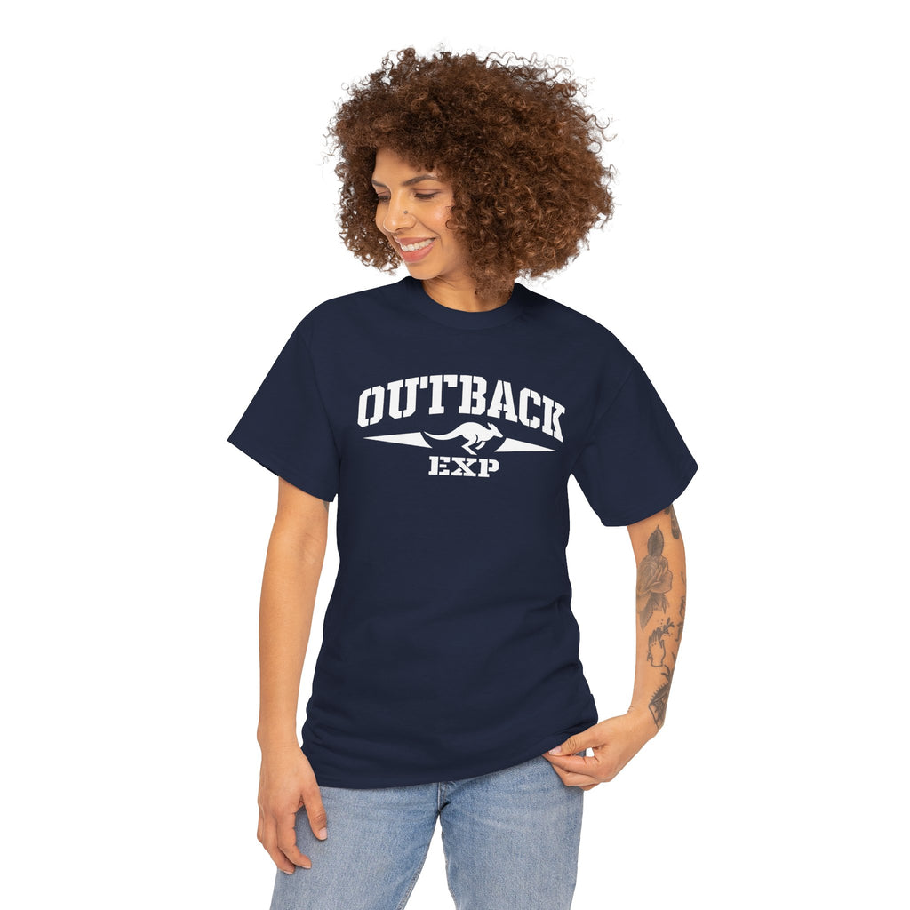 Outback EXP Graphic Vintage Kangaroo Adventure T-Shirt