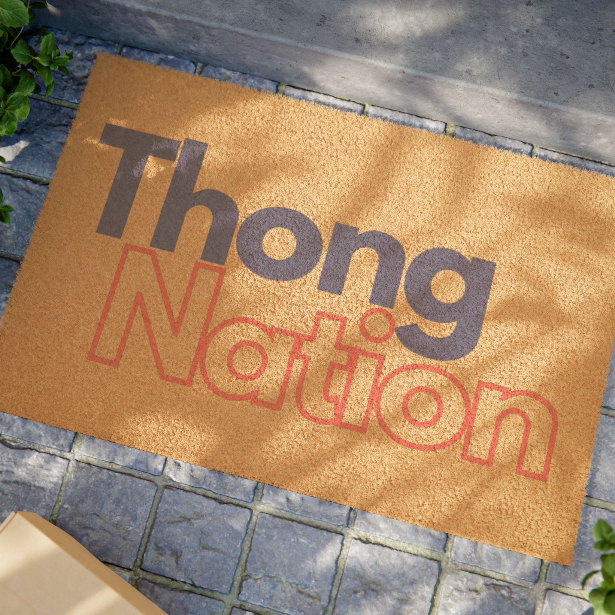 Thong Nation Welcome Coir Mat