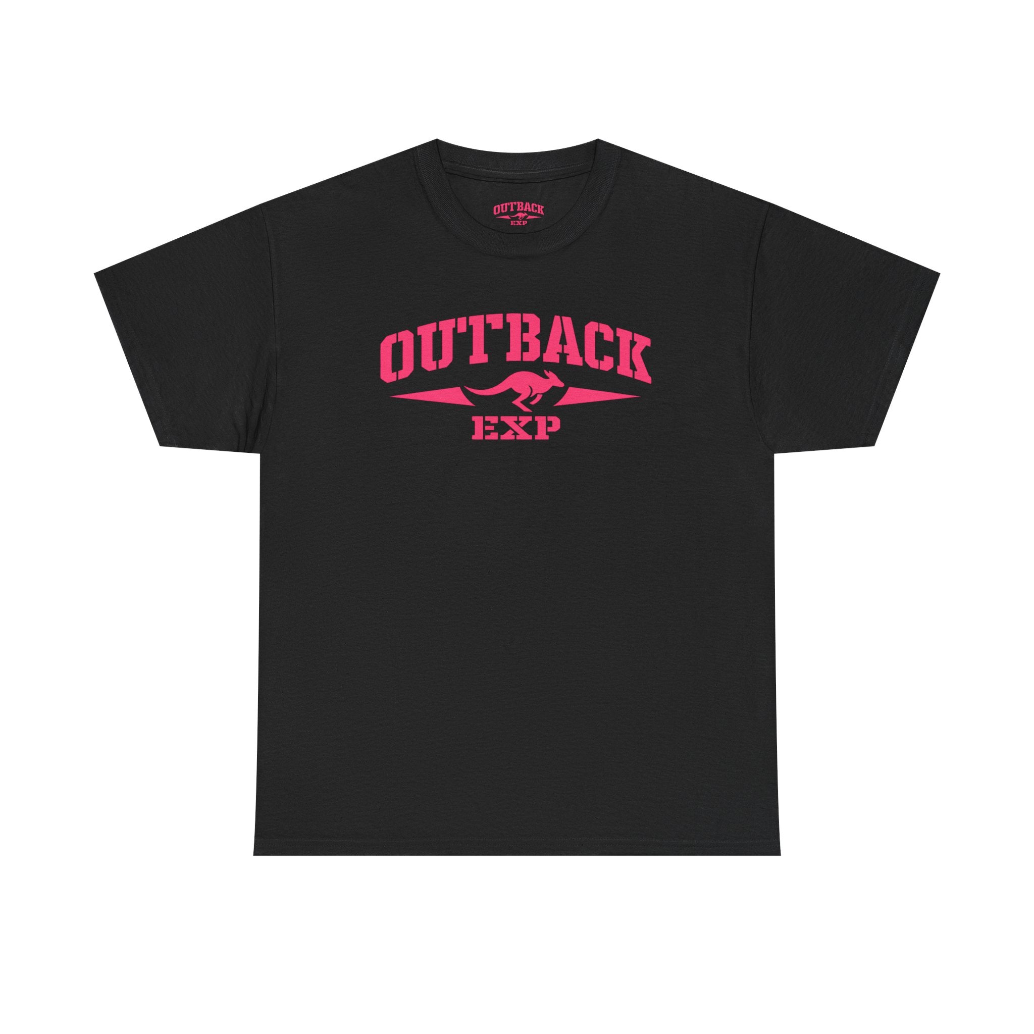 Outback EXP Graphic Tee — Vintage Kangaroo Logo Cotton T-Shirt