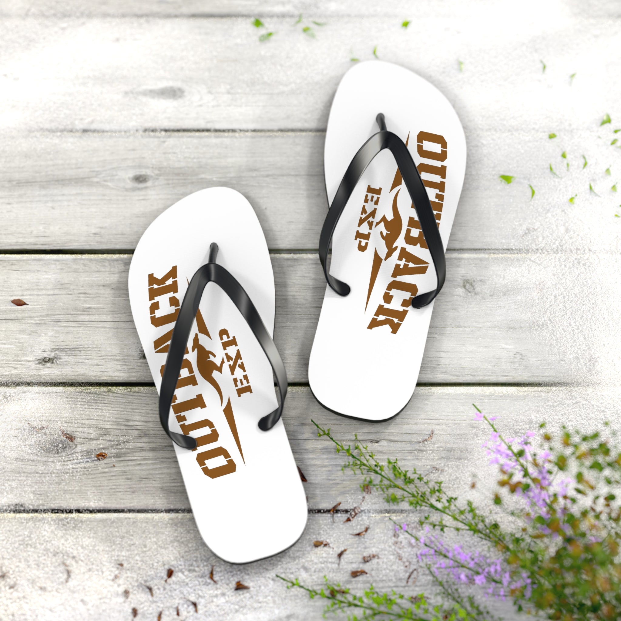 Blokes Thongs Brown