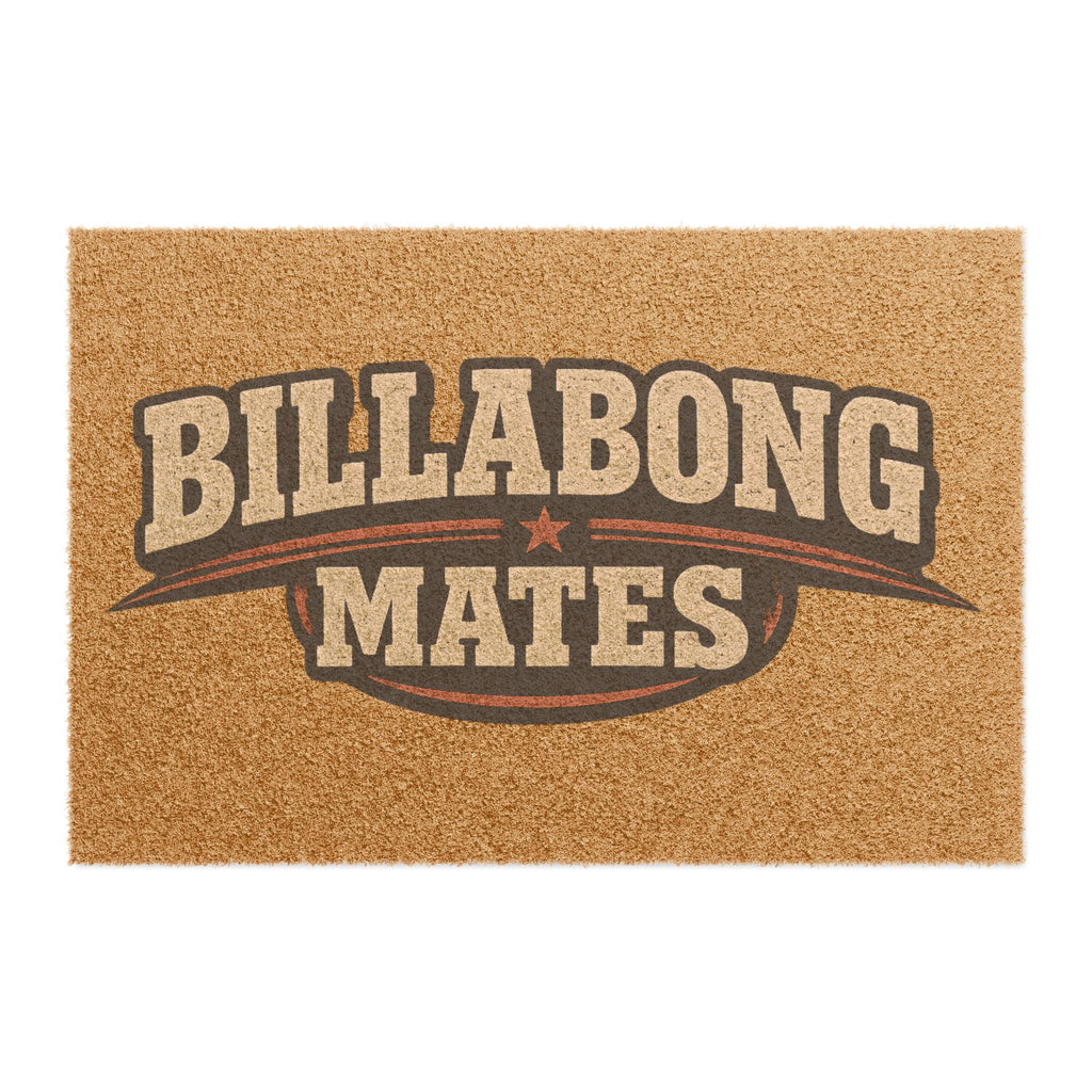 Billabong Mates Coir Rustic Welcome Mat