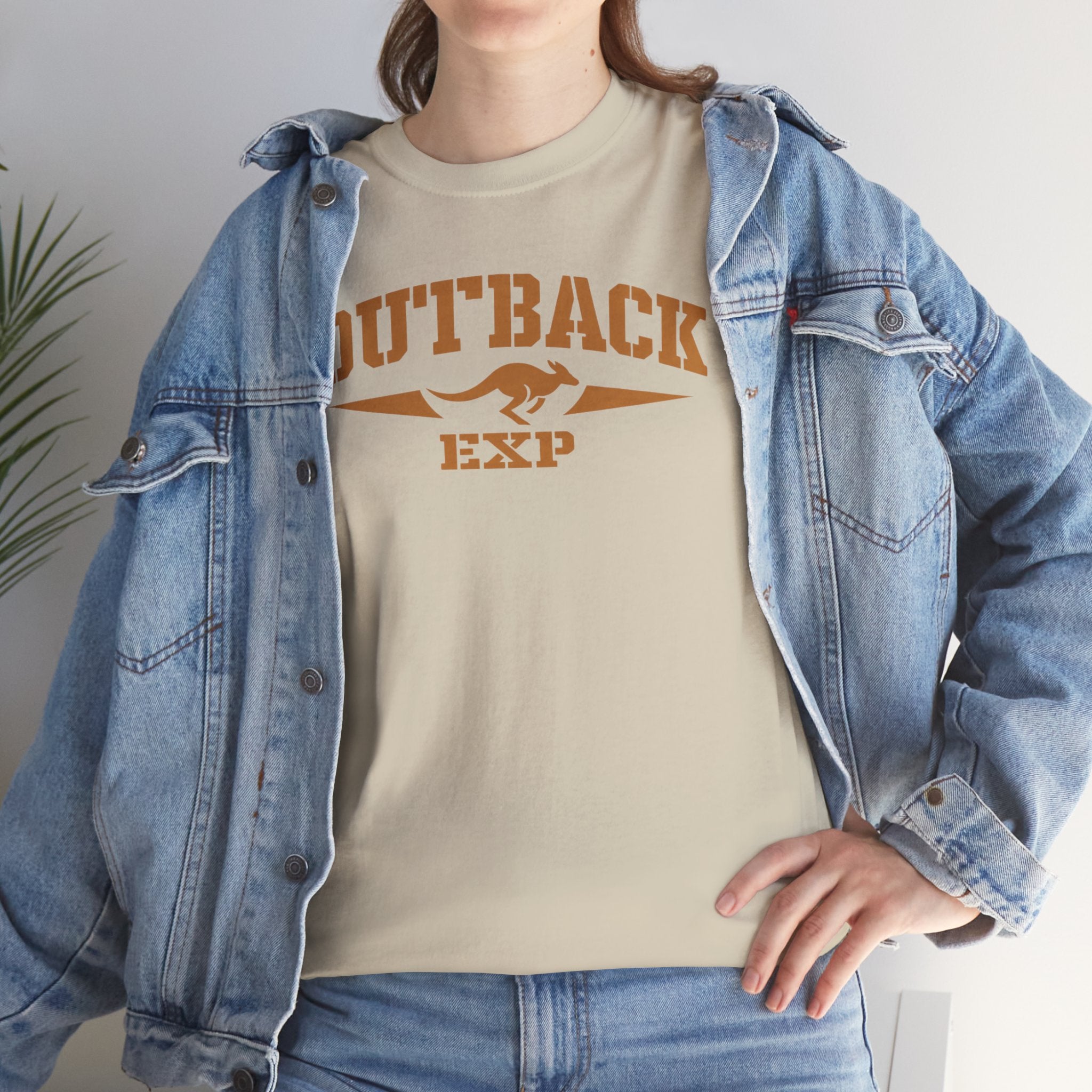 Outback Exp Tee — Vintage Kangaroo Graphic T-Shirt
