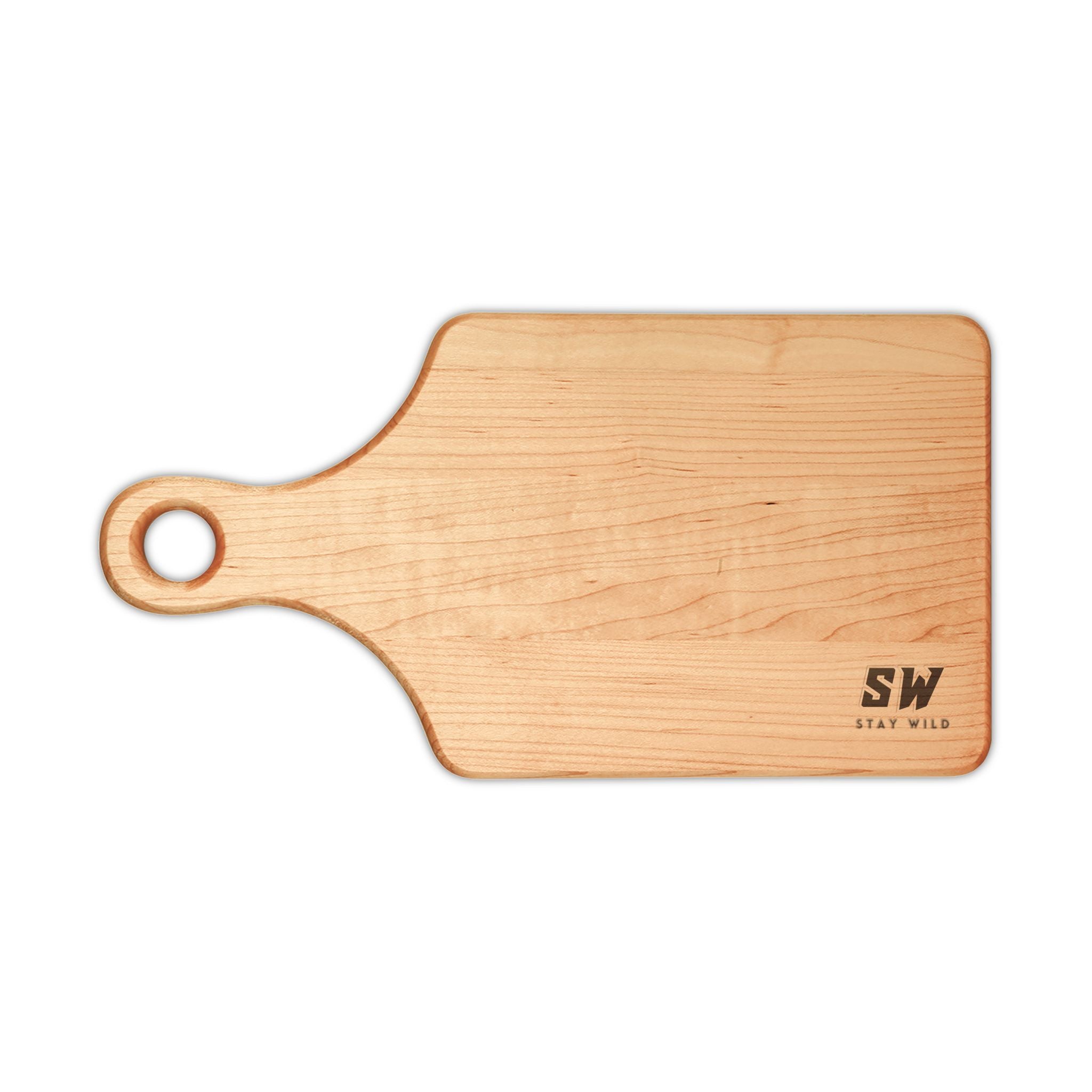 Engraved Maple Cutting Board STAY WILD Kitchen Serving & Prep Board