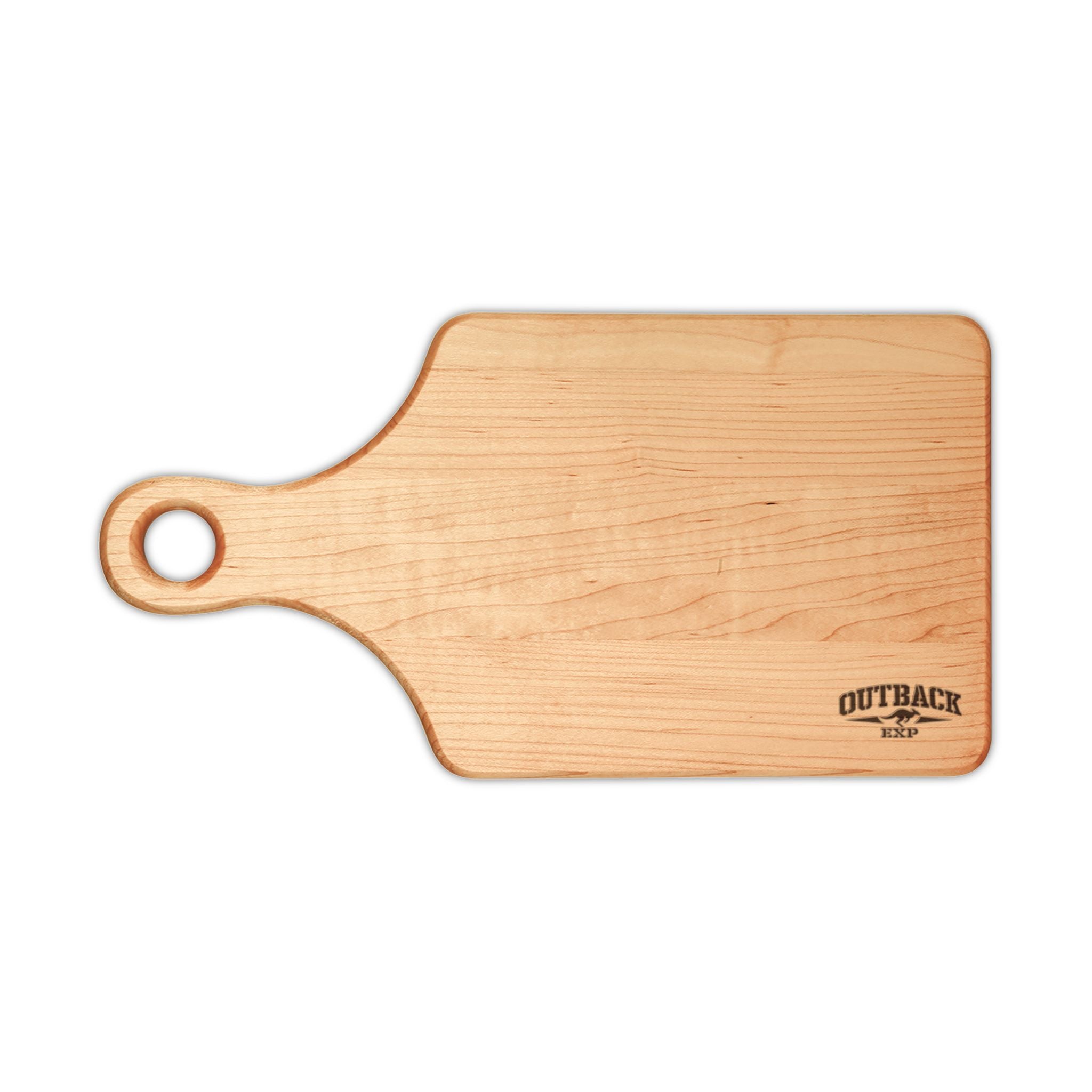 Engraved Maple Cutting Board Outback EXP Wooden Serving & Prep Board