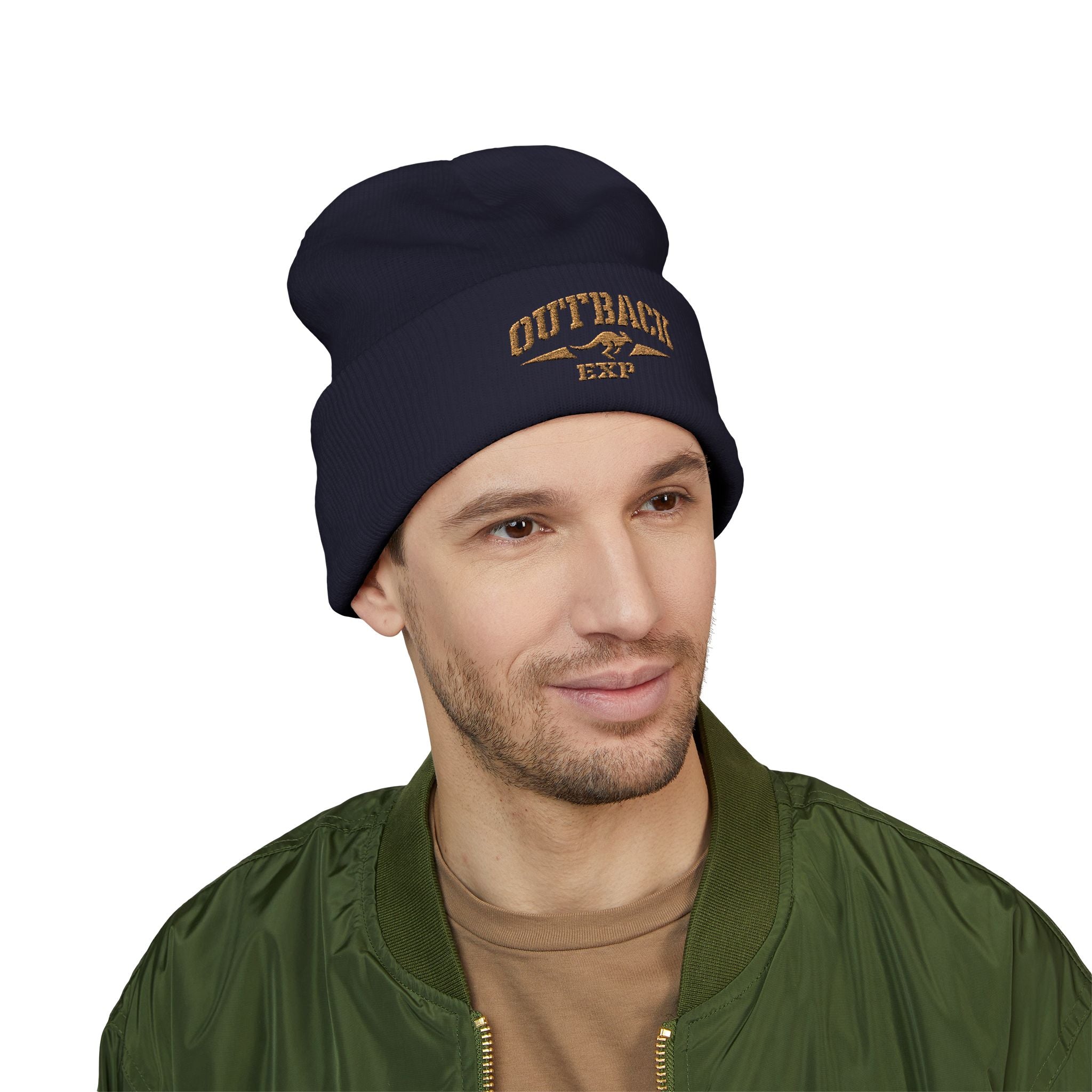 Blokes Outback EXP Embroidered Cuffed Beanie