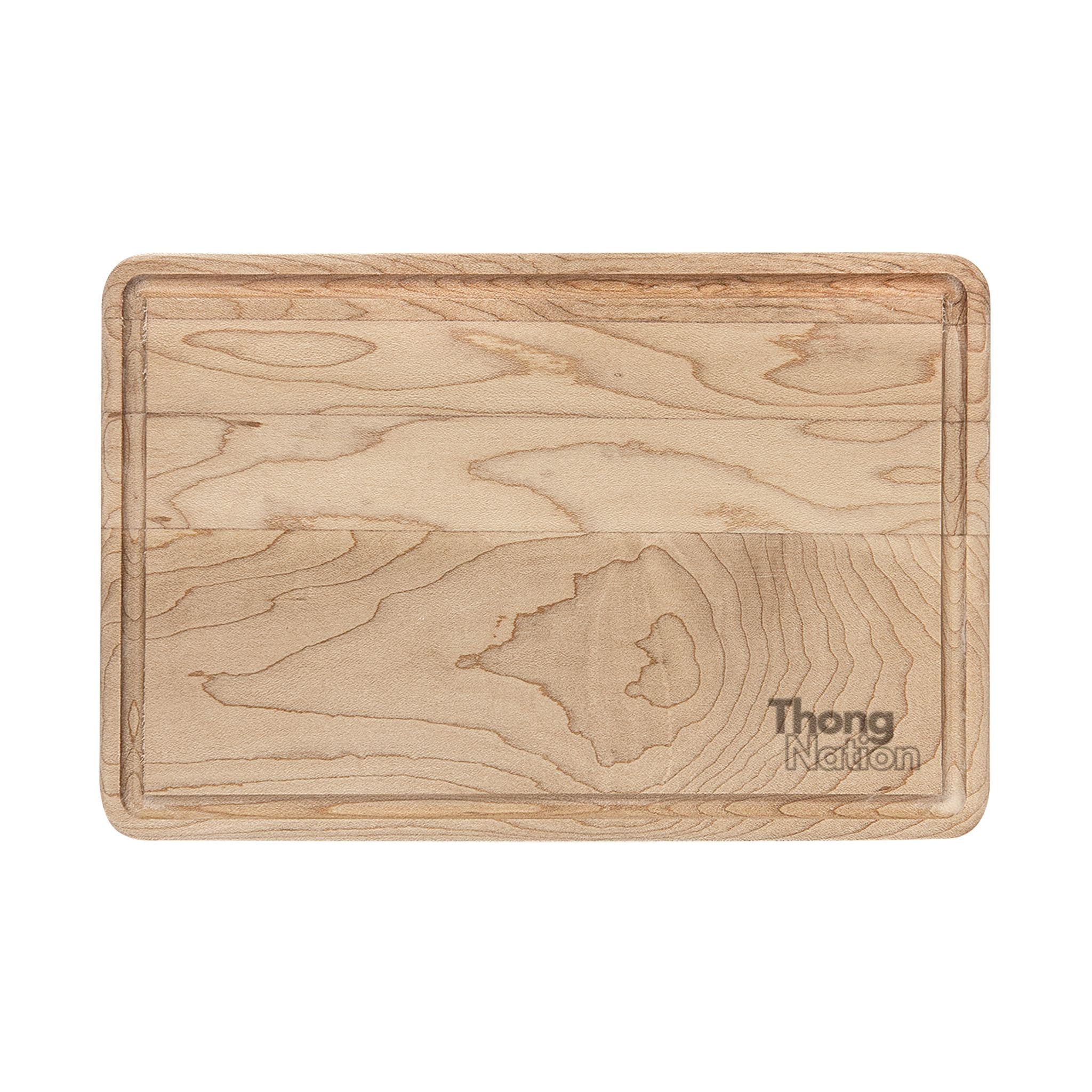 Engraved Wooden Cutting Board Billabong Mates Maple Serving & Chopping Board
