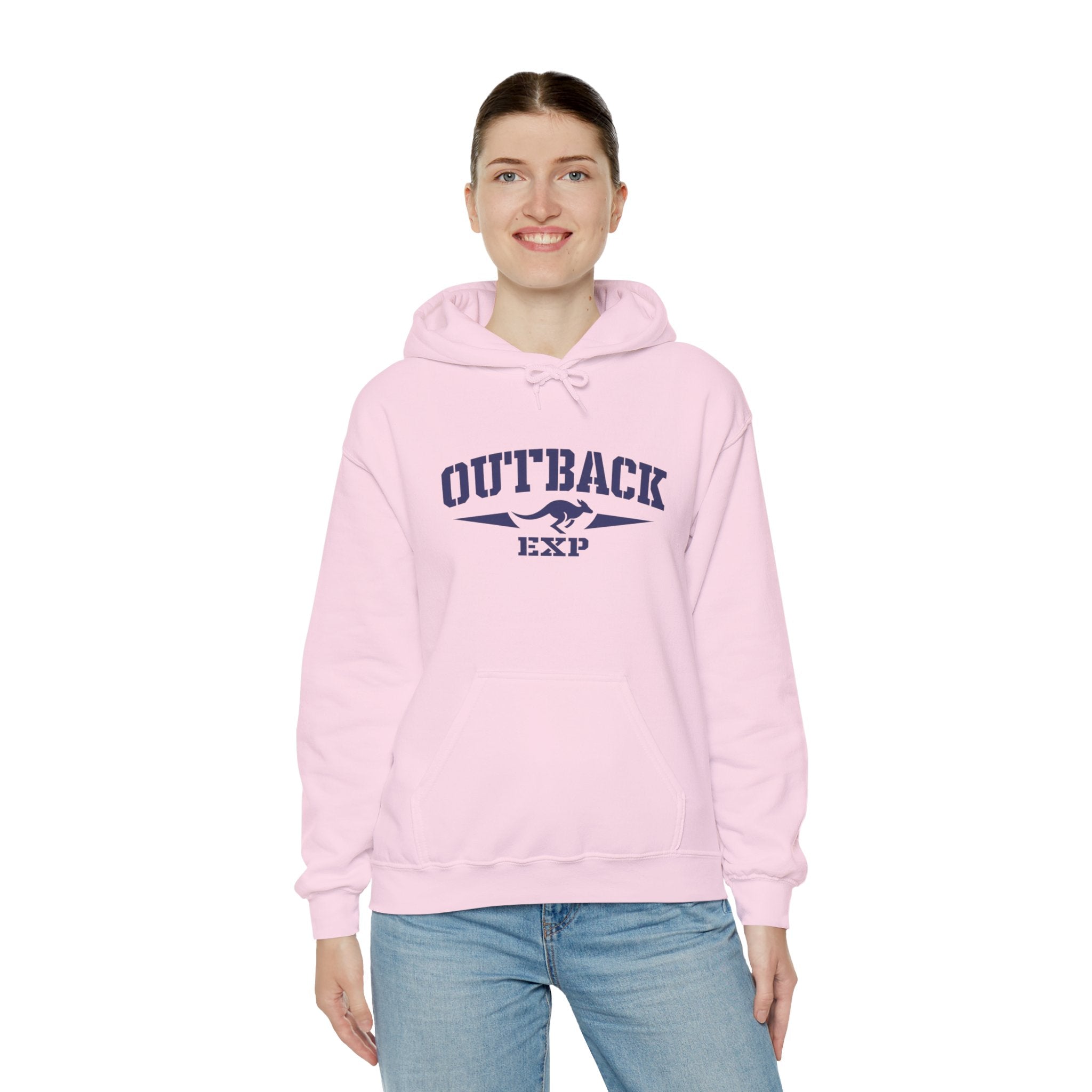 Outback Expedition Hoodie – 'OUTBACK EXP' Graphic Pullover