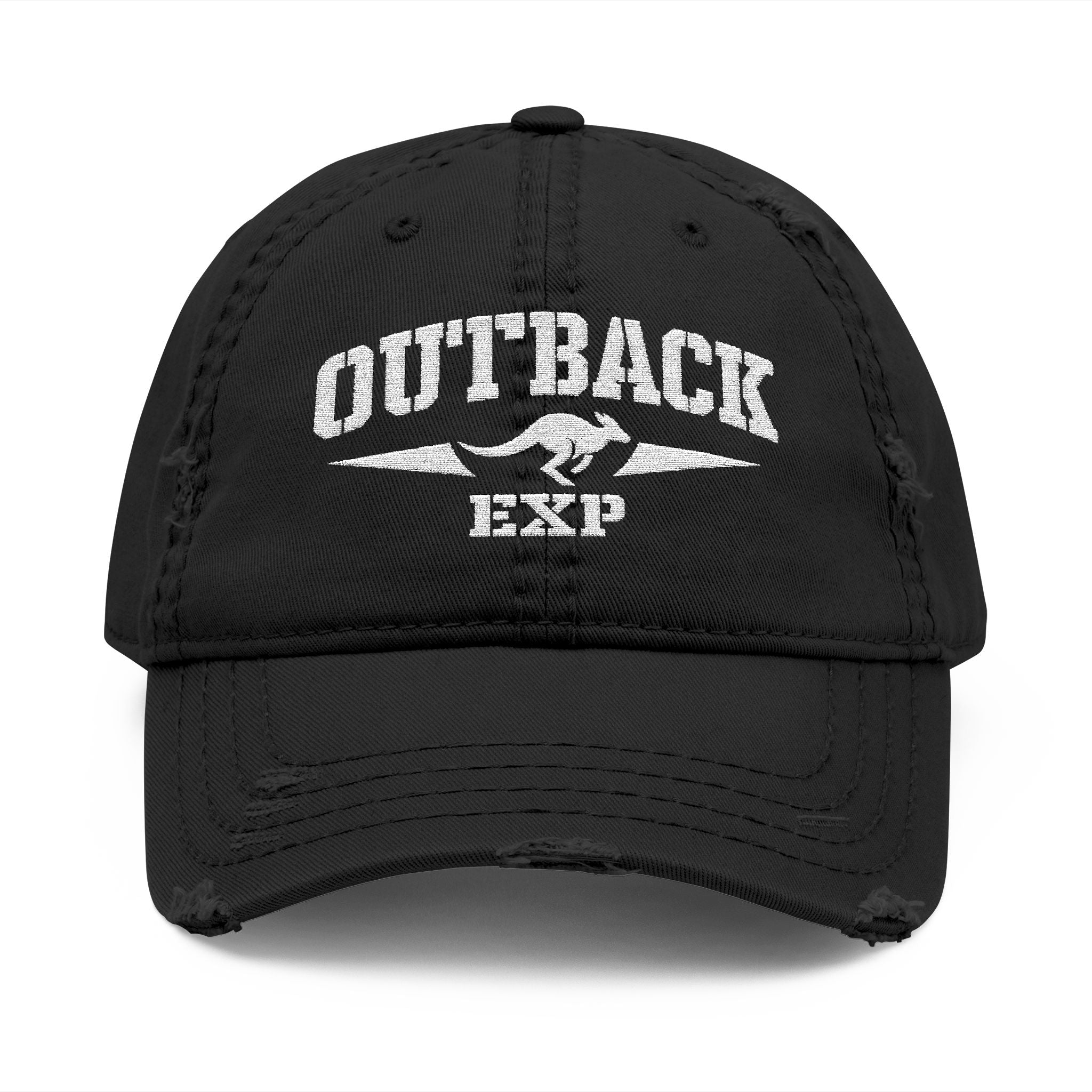 Outback Expedition Tracker Cap – Embroidered Kangaroo Logo