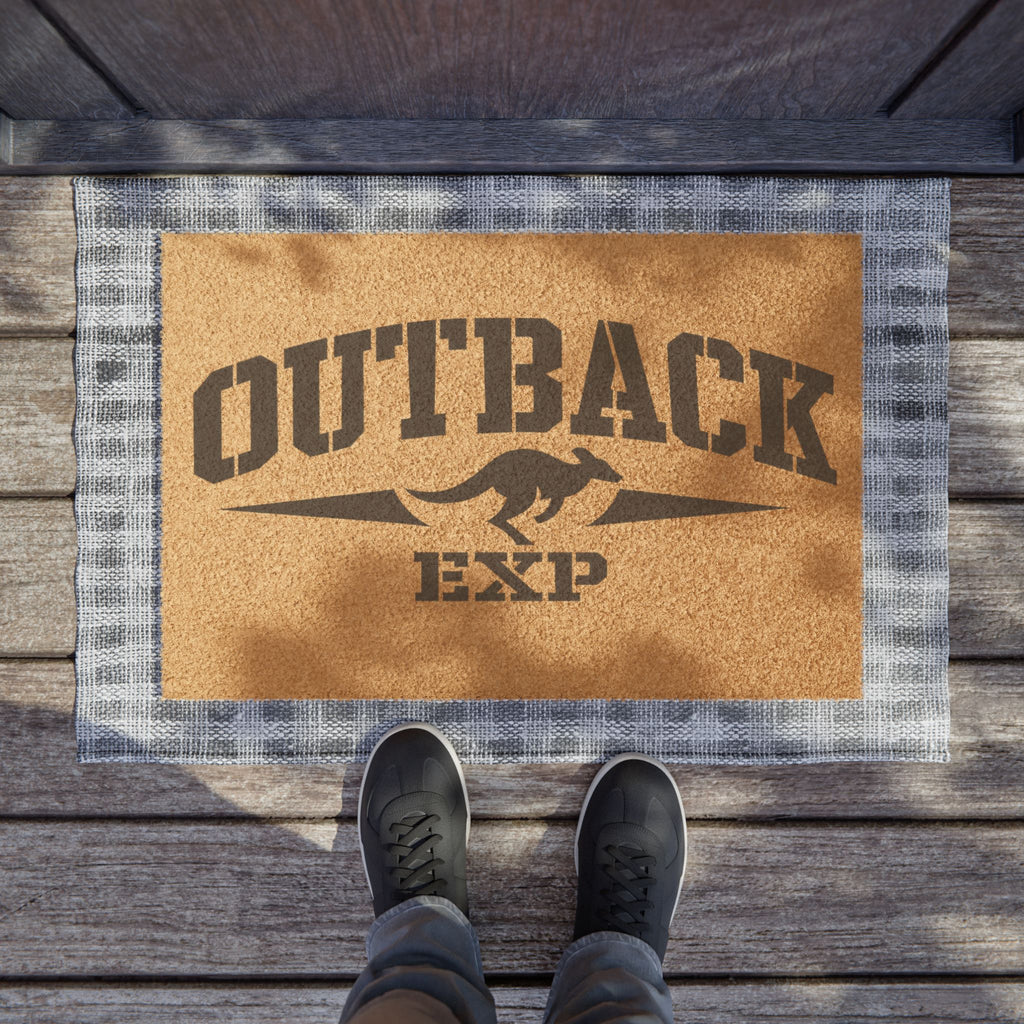 Outback EXP Doormat Welcome Coir Mat