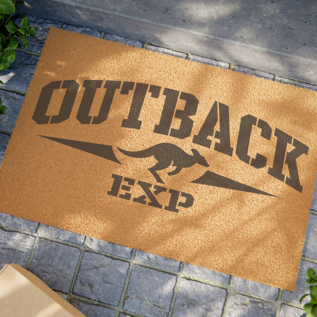 Outback EXP Doormat Welcome Coir Mat