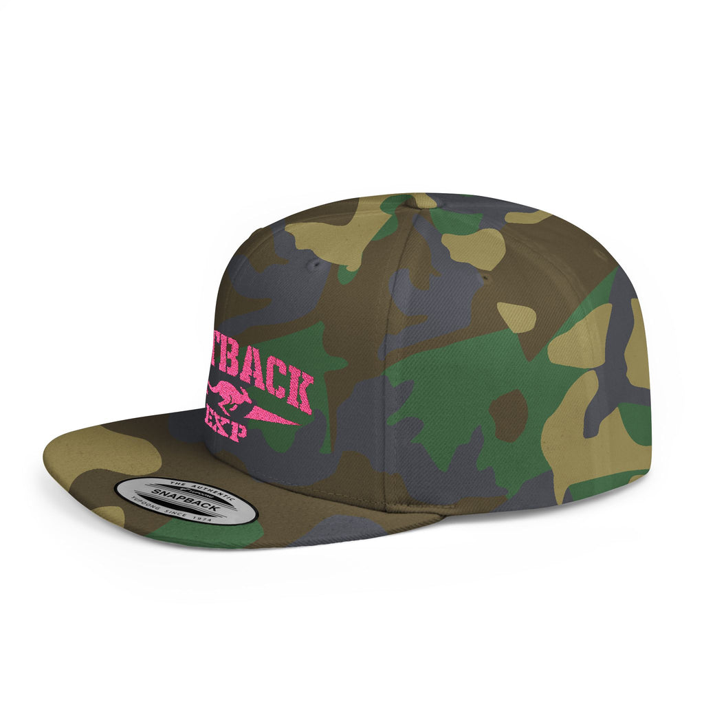Dazza Flat Bill Snapback Cap — 'Own Your Space' Weekend Cap