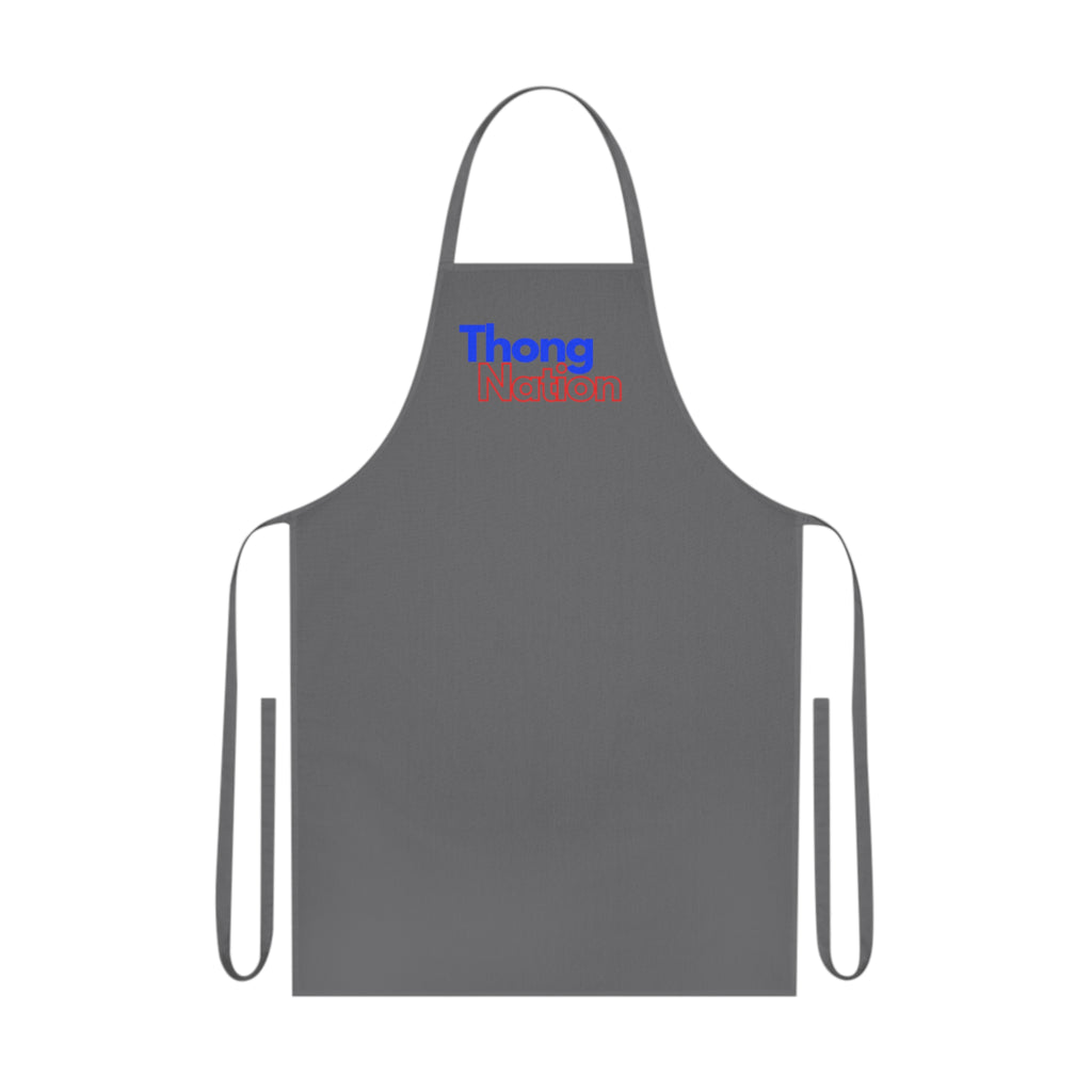 Thong Nation Graphic Cotton Apron, Funny Chef Gift for Home Cooks
