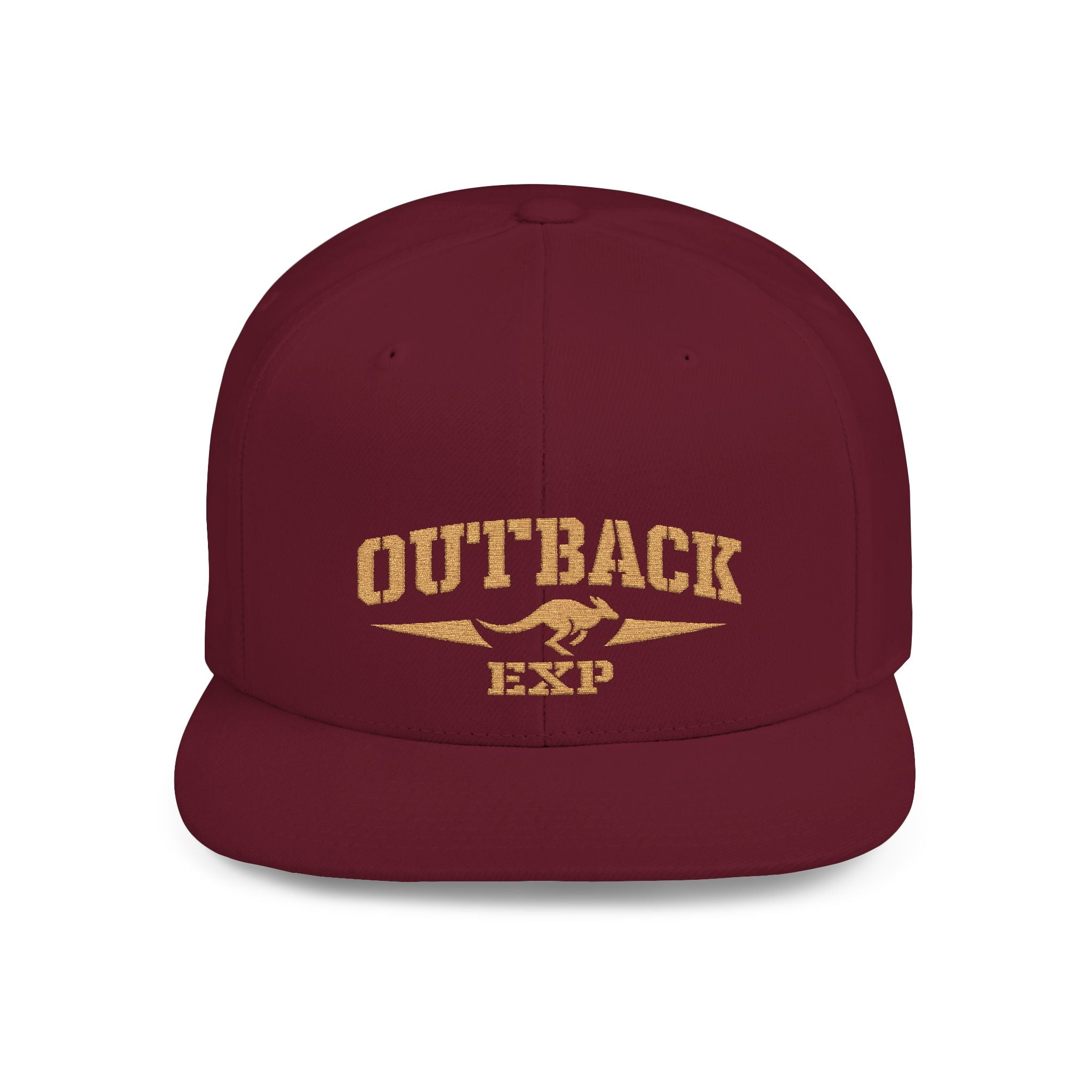 Outback EXP Flat Bill Snapback Cap for the classic style