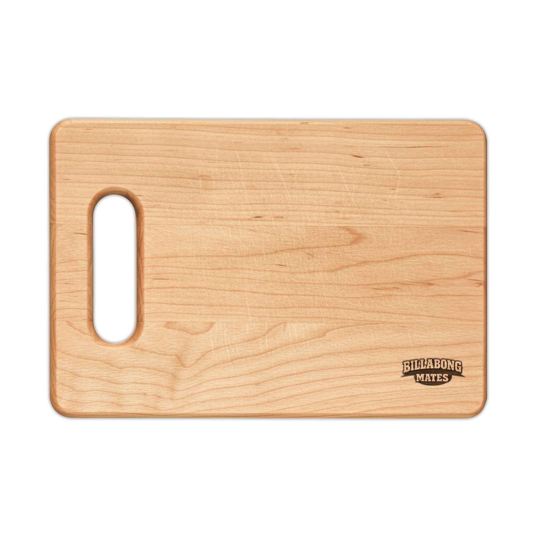 Billabong Mates Engraved Wooden Cutting Board Maple Serving & Chopping Board