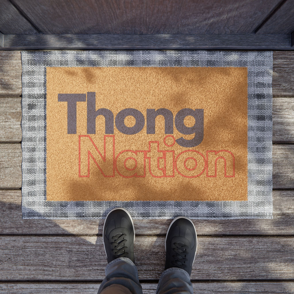 Thong Nation Welcome Coir Mat