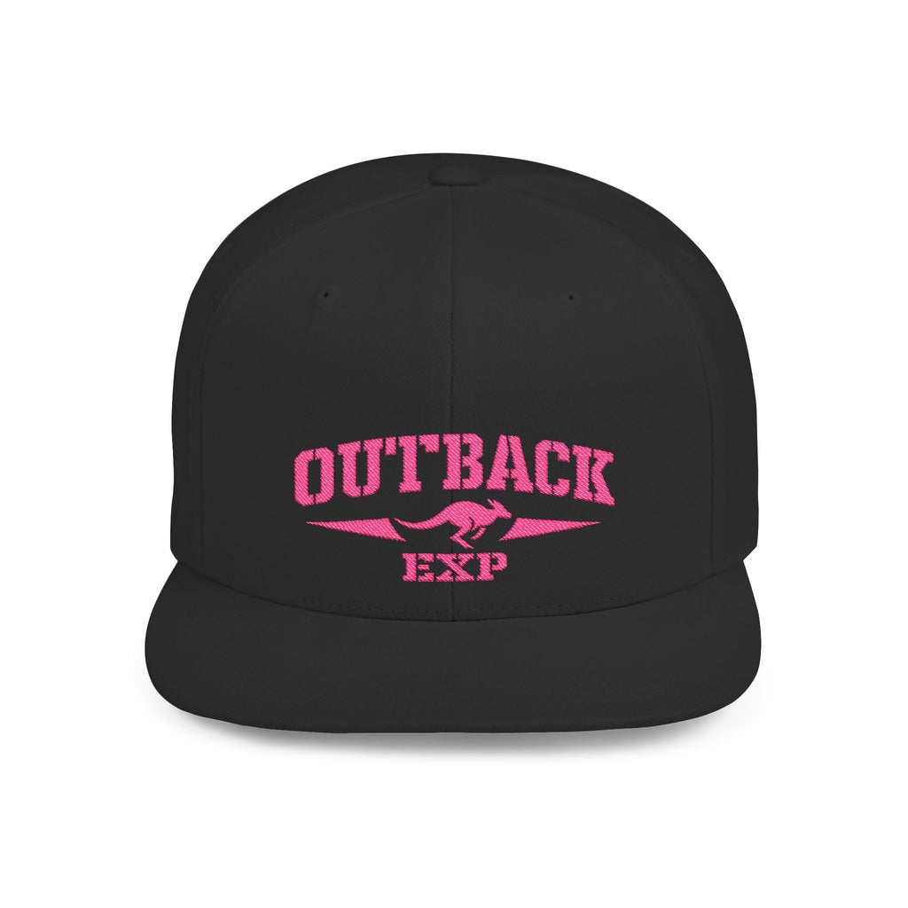 Dazza Flat Bill Snapback Cap — 'Own Your Space' Weekend Cap