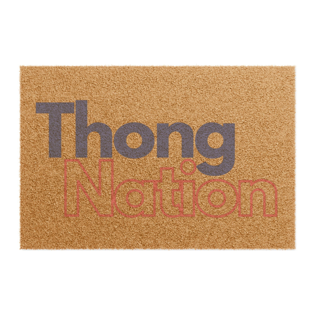 Thong Nation Welcome Coir Mat