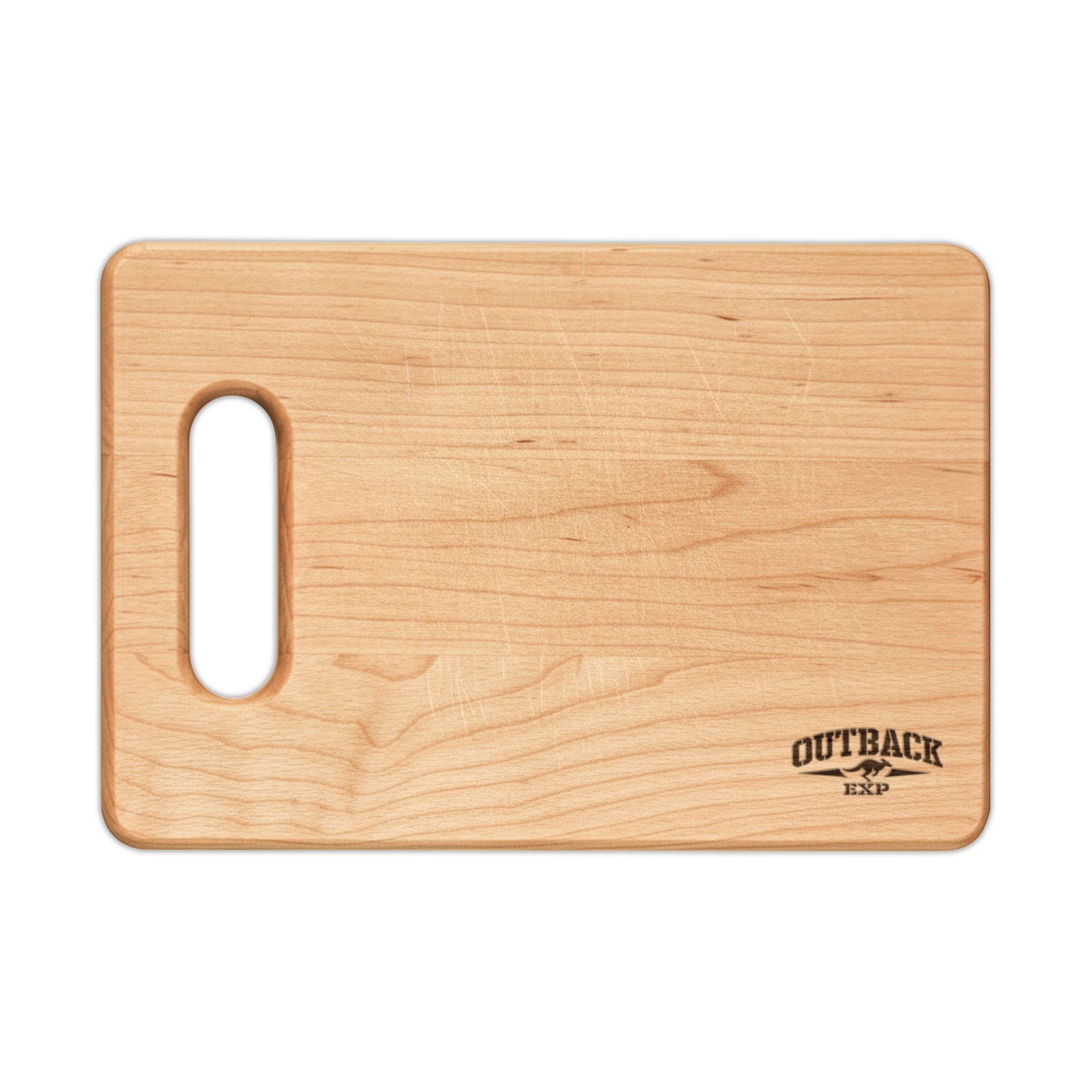 Engraved Maple Cutting Board Outback EXP Wooden Serving & Prep Board