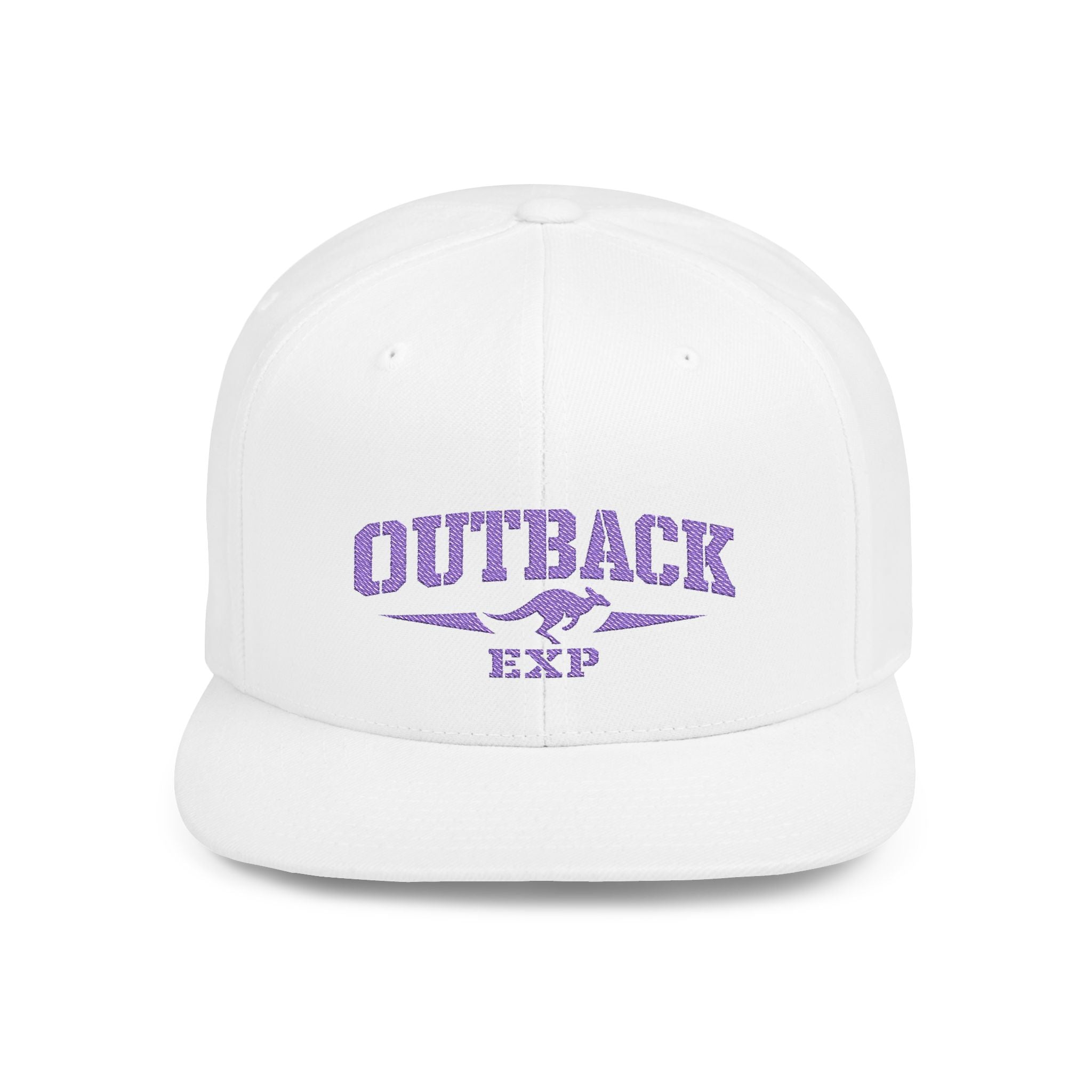 Channy Flat Bill Snapback Cap