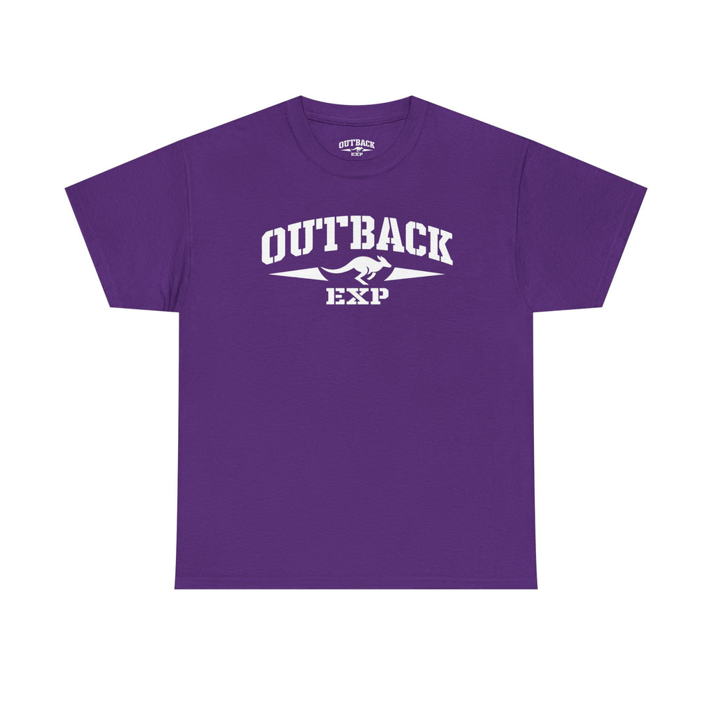 Outback EXP Graphic T Shirt Purple Adventure Logo