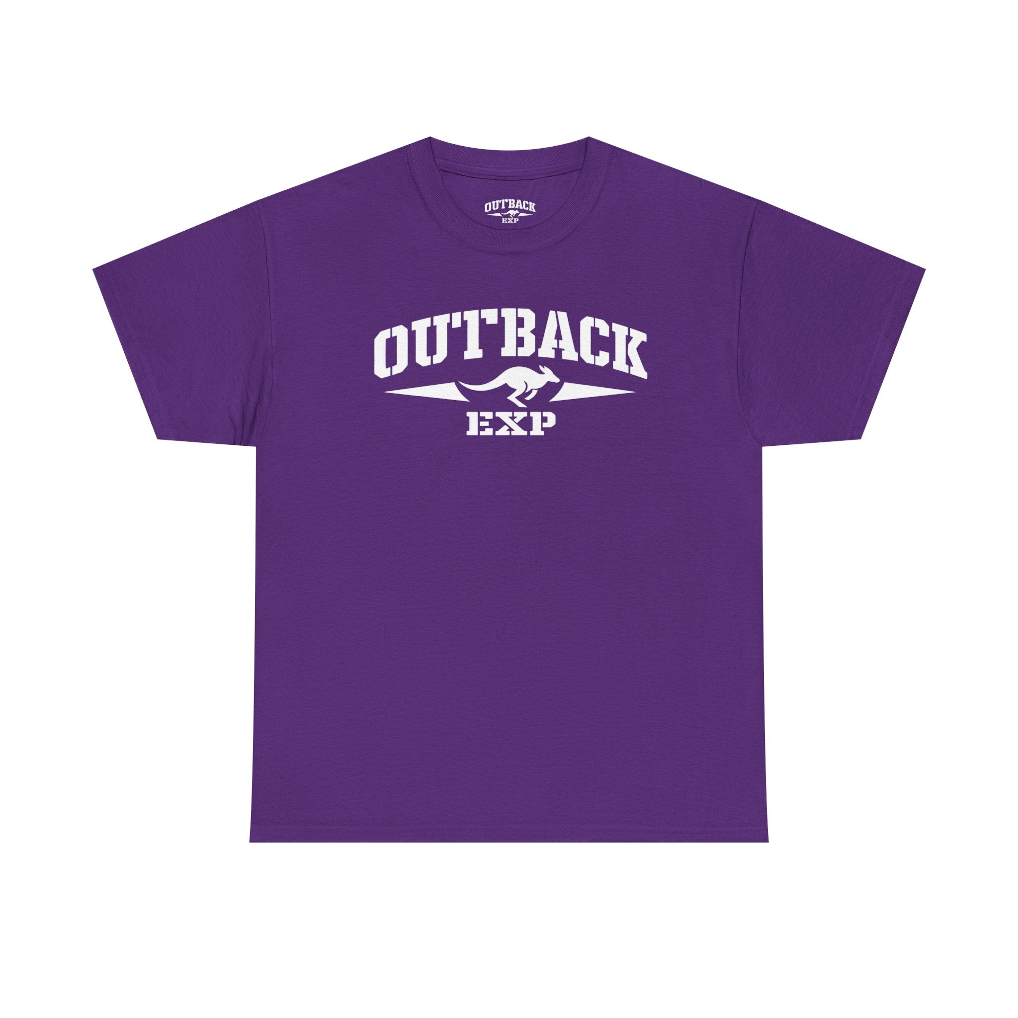 Outback EXP Graphic T Shirt Purple Adventure Logo