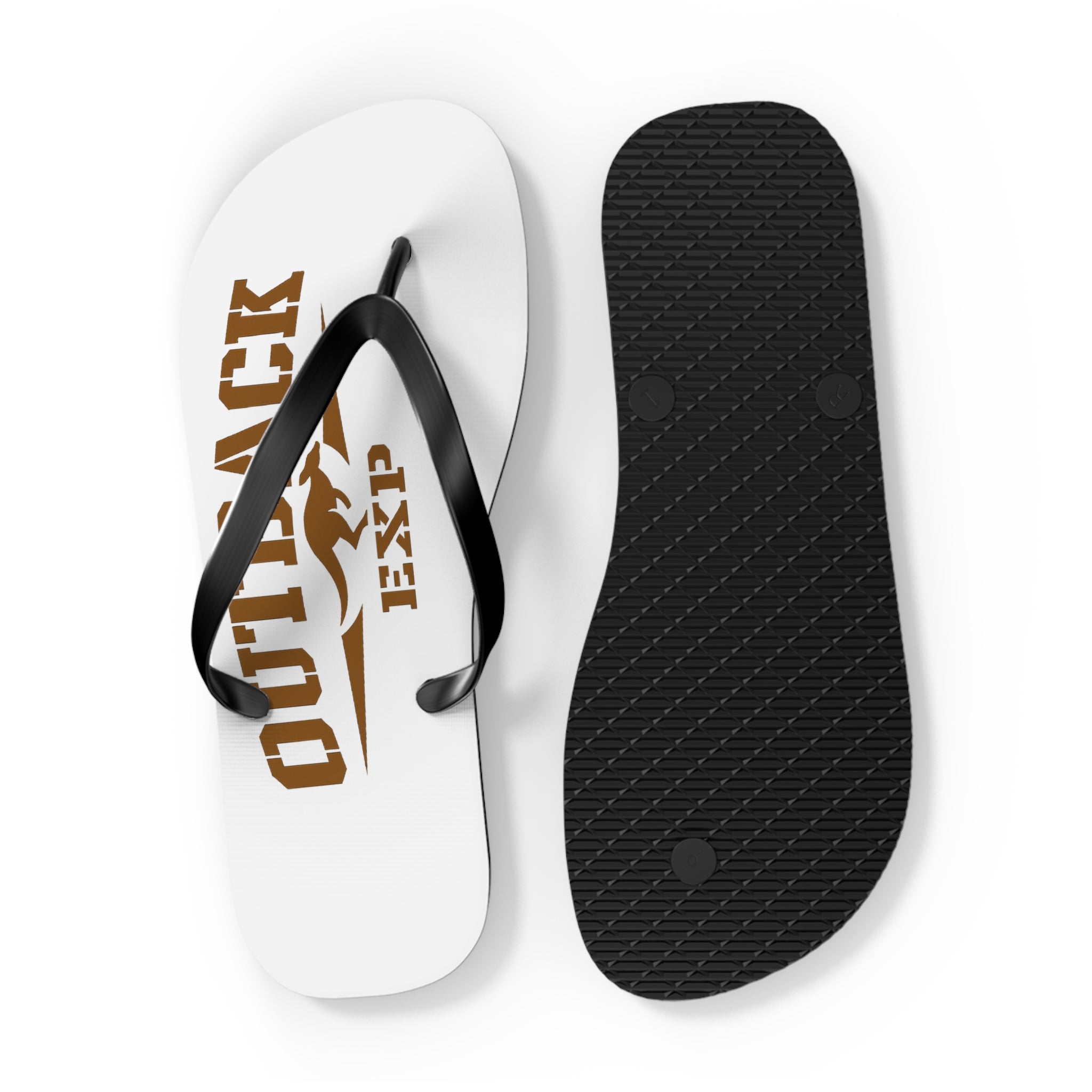 Blokes Thongs Brown